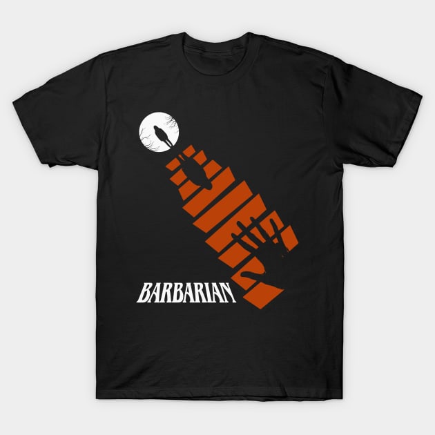 Barbarian (alt.) T-Shirt by amon_tees